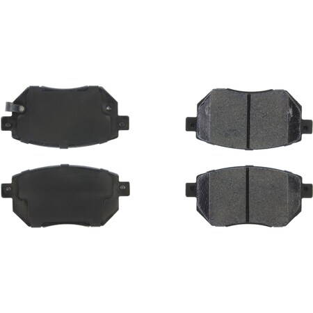 Centric StopTech Street Brake Pads with Shims and Hardware, StopTech 308.09691
